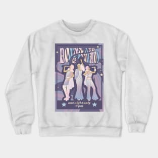 Donna and the Dynamos Concert Poster Crewneck Sweatshirt